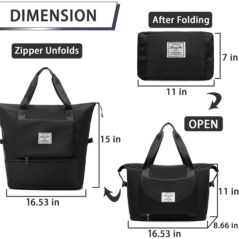 Foldable & Expandable Travel Bag